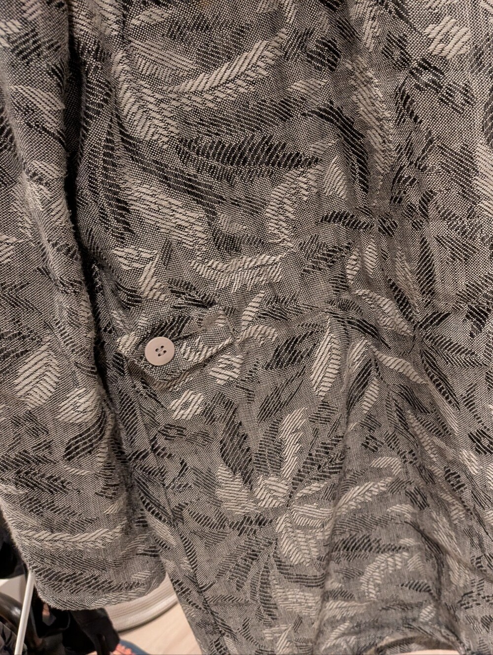 Linen Patterned Blazer - Picture 5 of 5